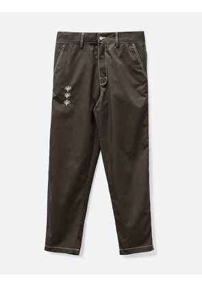 Shajarat Contrast Stitched Chino Trousers