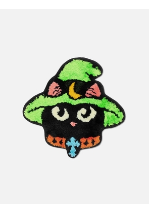 Witch Cat Head Rug Coaster