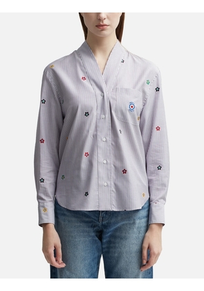 'Kenzo Target' Striped Shirt