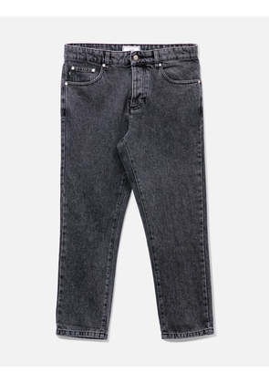 AMI RELAXED FIT WASHED JEANS