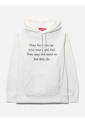 SUPREME THEY FUCK YOU UP HOODIE