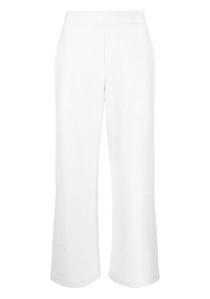 Vince high-waisted wide-leg trousers - White