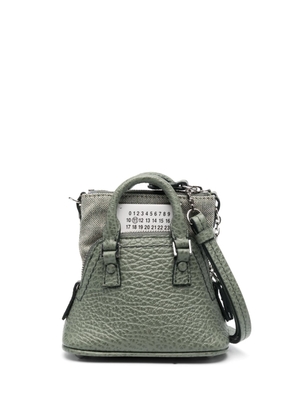 Maison Margiela 5AC Classique grained leather crossbody bag - Green