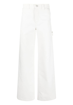 Courrèges wide-leg tailored trousers - White