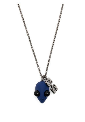 Off-White Alien Arrow chain necklace - Blue