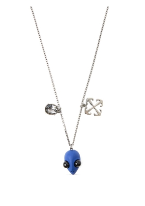 Off-White Alien Arrow chain necklace - Silver