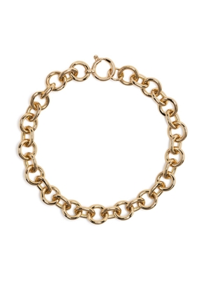 Foundrae 18kt yellow gold Midsized Mixed Link bracelet