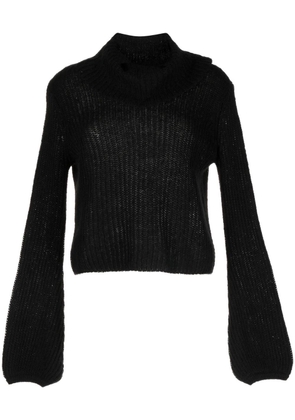 We Are Kindred emmie relaxed cowl neck jumper - Black