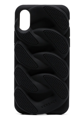Versace Chain Reaction iPhone X phone cover - Black