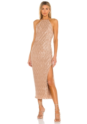 House of Harlow 1960 x REVOLVE Frederick Dress in Neutral. Size L, XL.