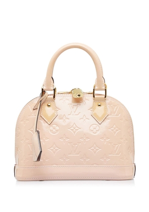 Louis Vuitton 2017 Pre-owned Vernis Miroir Alma Bb Handbag - Pink