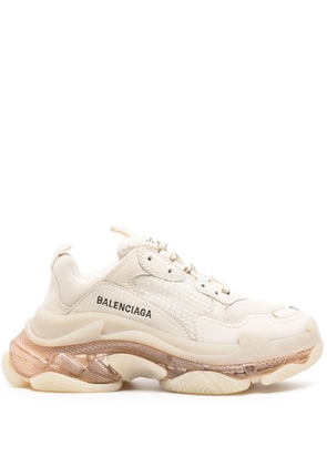 Balenciaga Pre-Owned Triple S Clear Sole chunky sneakers - Neutrals