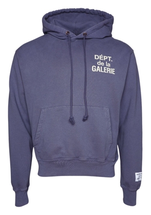 GALLERY DEPT. French-print cotton hoodie - Blue
