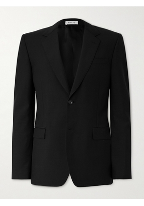 Alexander McQueen - Wool and Mohair-Blend Suit Jacket - Men - Black - IT 44