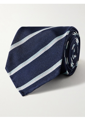 Sid Mashburn - 7cm Striped Silk-Twill Tie - Men - Blue