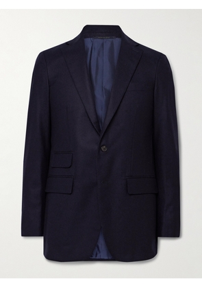 Sid Mashburn - Kincaid No. 3 Virgin Wool-Flannel Suit Jacket - Men - Blue - IT 46