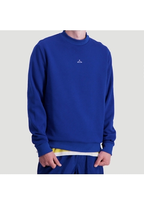 Holzweiler Men's Hanger Crewneck Sweatshirt - Blue - XL/XXL