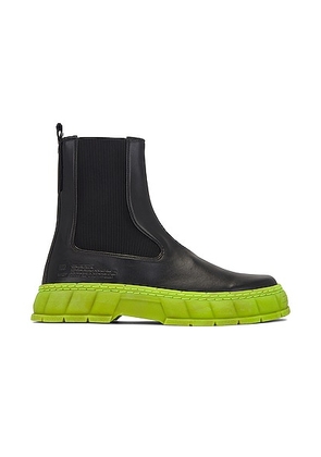 Viron 1997 Boot in Lime - Black. Size 42 (also in 43, 44).