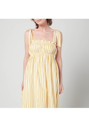 Faithfull The Brand Women's Gia Midi Dress - Martie Stripe Print - M