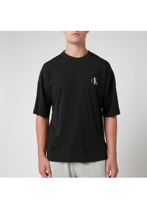 Calvin Klein Men's Jersey Crew Neck T-Shirt - Black - S