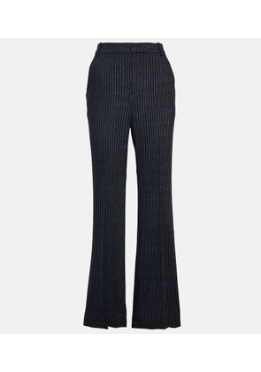 Vince Pinstripe flannel straight pants