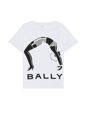 Bally T-shirt in White 50 - White. Size L (also in M, S, XL/1X).
