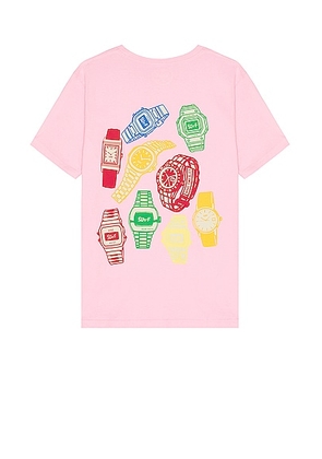 Mami Wata Candy Watch Tee in Pink - Pink. Size L (also in S).