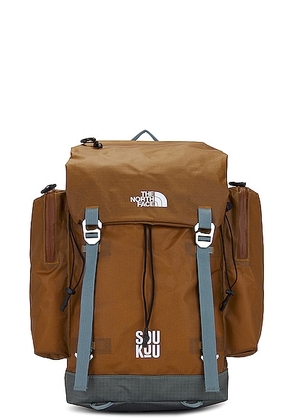 The North Face X Project U Backpack in Bronze Brown & Concrete Grey - Brown. Size all.