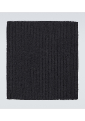 Auralee Ribbed-knit cashmere snood