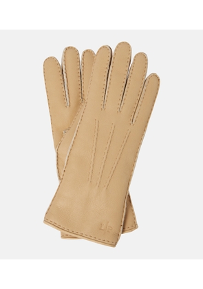 Loro Piana Elide shearling-lined leather gloves
