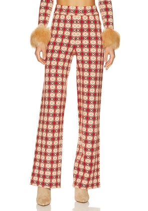Show Me Your Mumu Zermatt Sweater Pant in Brown. Size M, S, XL.