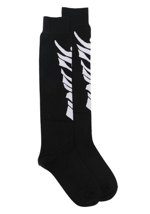 Comme Des Garçons logo-print socks - Black