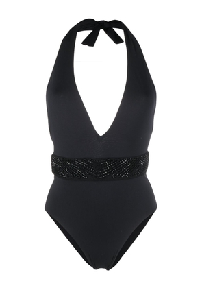 La Perla Luci di Capri beaded swimsuit - Black