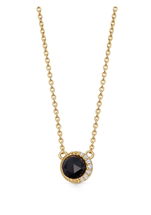 Astley Clarke Gold Luna gemstone-pendant necklace