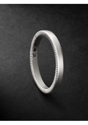 Viltier - Rayon White Gold Ring - Men - Silver - 59