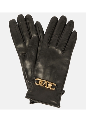 Valentino Garavani VLogo leather gloves
