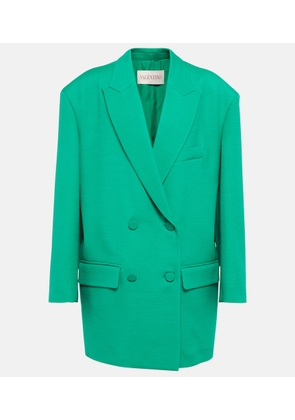 Valentino Crêpe Couture double-breasted blazer