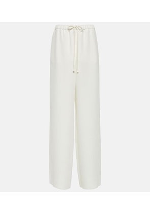Valentino Wide-leg silk pants