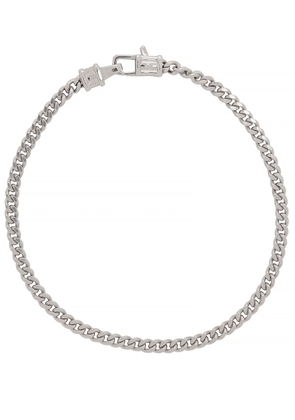 Tom Wood Curb M Sterling Silver Chain Bracelet