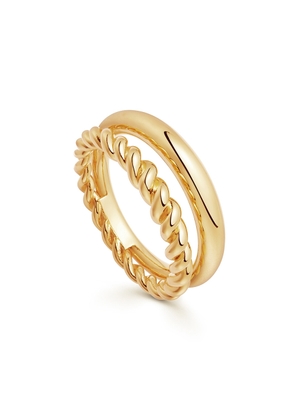 Missoma Radial 18kt Gold Vermeil Ring