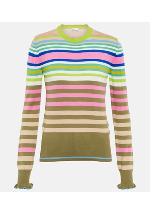 REDValentino Cotton and wool-blend sweater