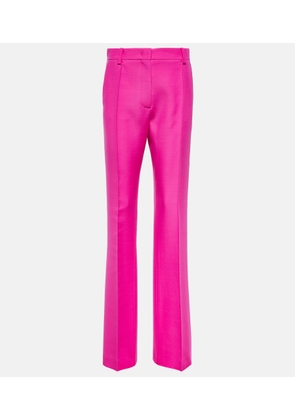 Valentino Crêpe couture flared pants