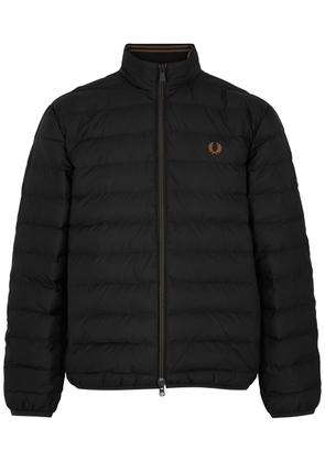 Fred Perry Quilted Shell Jacket - Black - XL