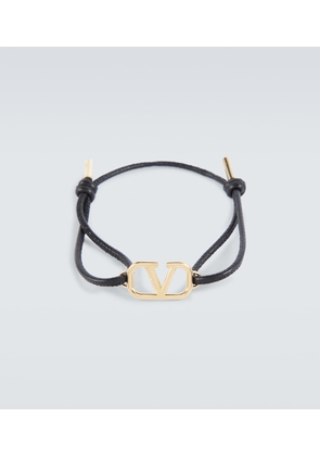Valentino Garavani VLogo leather bracelet