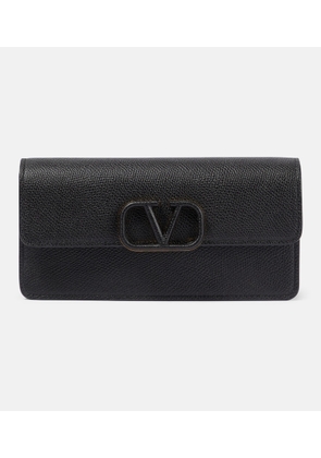 Valentino Garavani VLogo Signature leather chain wallet