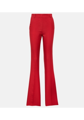 Valentino Crêpe Couture high-rise flared pants