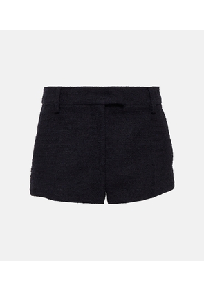 Valentino High-rise tweed shorts