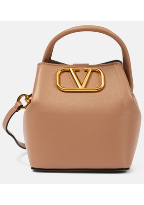 Valentino Garavani VLogo leather tote bag