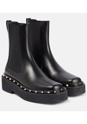 Valentino Garavani Rockstud leather Chelsea boots