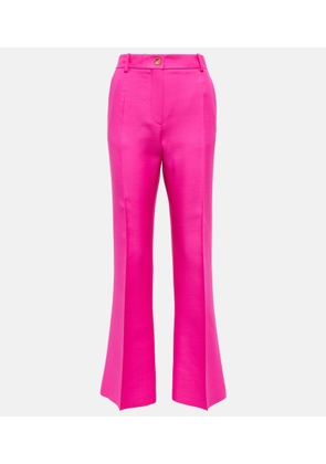Valentino Crêpe Couture flared pants